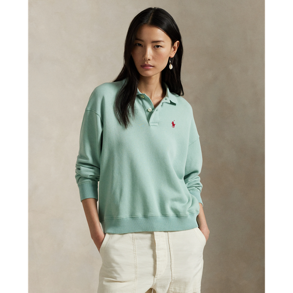 Women's Green Polo Ralph Lauren Sweatshirts & Sweatpants