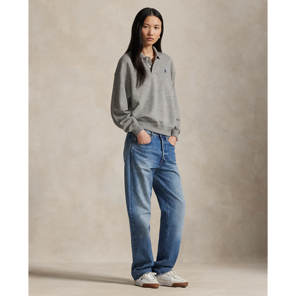 未使用に近い　ポロラルフローレン ライトウェイト フリース ロングスリーブポロ s7-AI211965097002_alternate4