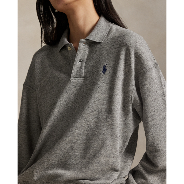 ライトウェイト フリース ロングスリーブ ポロ | ラルフ