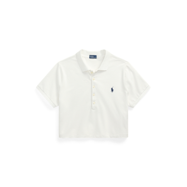 ★★POLO RALPH LAUREN★★ W Poplin Stretch Shirt White WMPOS Genuine Polo Ralph Lauren Womens Poplin Stretch Shirt