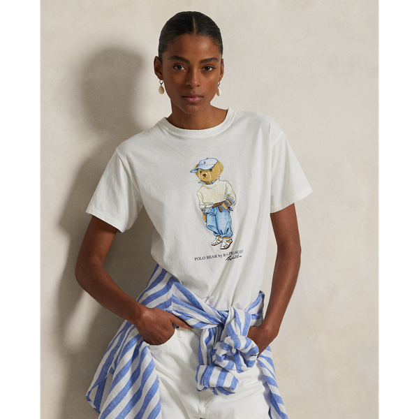 Women's White T Shirts & Tanks | Ralph Lauren
