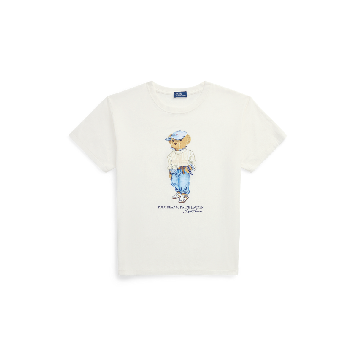 Polo Bear Cotton Jersey Tee