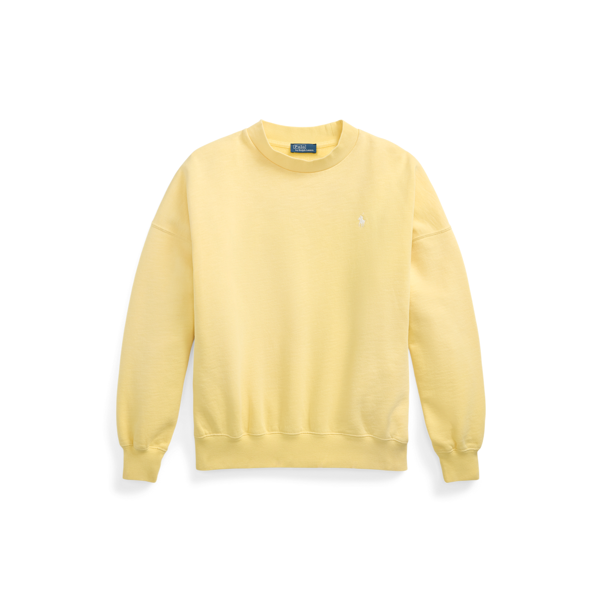 Oversize Back-Logo Fleece Crewneck