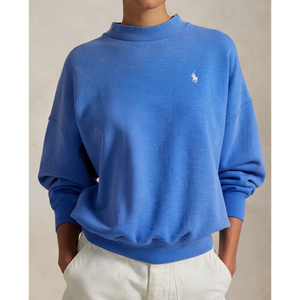 Polo Ralph Lauren Oversize Back-Logo Fleece Crewneck — Carted