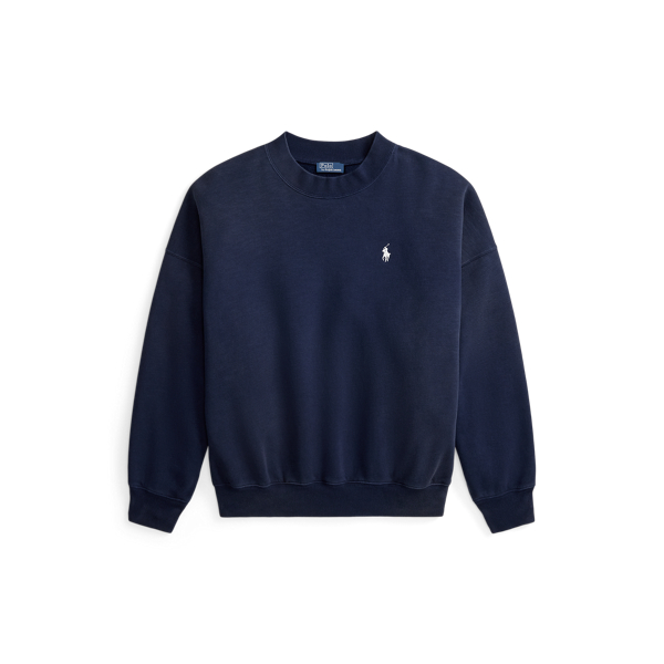 オーバーサイズ バックロゴ フリース クルーネック | ラルフ ローレン