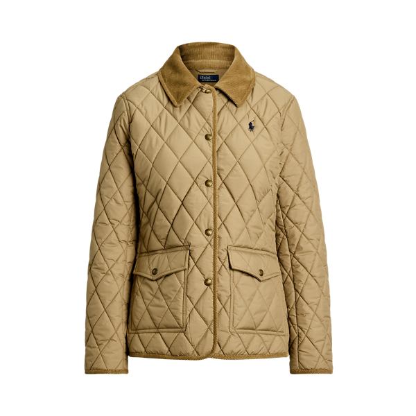 Doorgestikt barnjack met corduroy Polo Ralph Lauren in 1