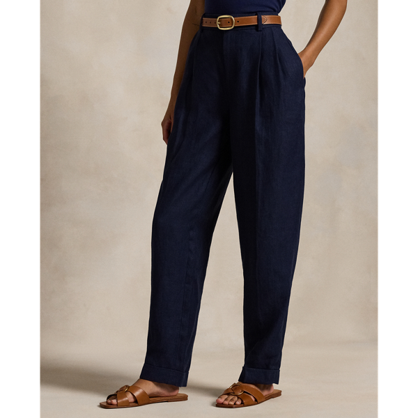 Women's Designer Trousers | Wide-Leg & Linen Trousers