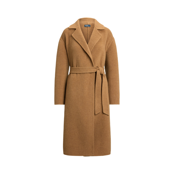 【美品】LAUREN RALPH LAUREN ウール混 ベルトラップコート org.jpg