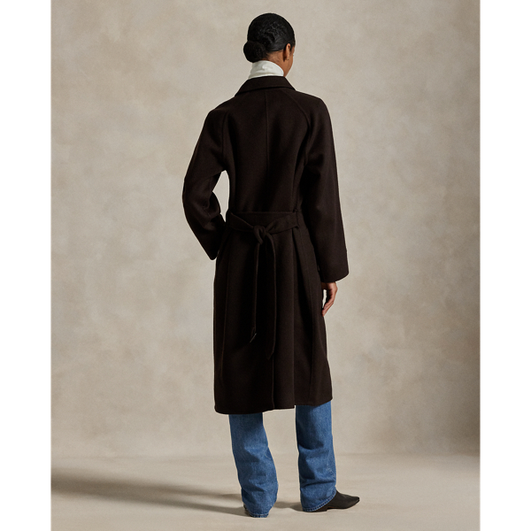 Wool-Cashmere-Blend Balmacaan Coat