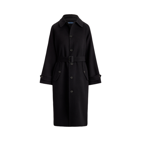 Wool-Cashmere-Blend Balmacaan Coat Polo Ralph Lauren 1