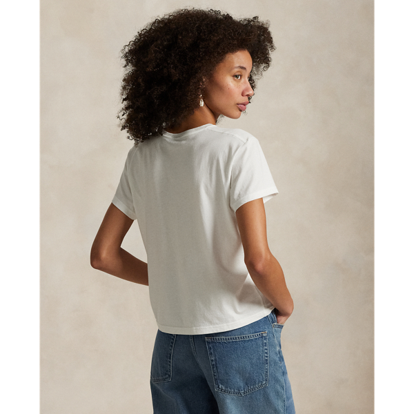 クロップド ジャージー クルーネック Tシャツ | ラルフ ローレン