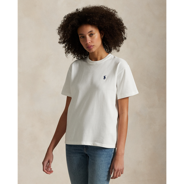 Tシャツ・カットソー POLO RALPH LAUREN Women Tops 111312 101A GREY Women's Long Sleeve T-Shirts & Tops | Ralph Lauren® GF