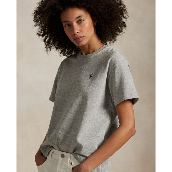 Relaxed Fit Cotton Jersey Tee