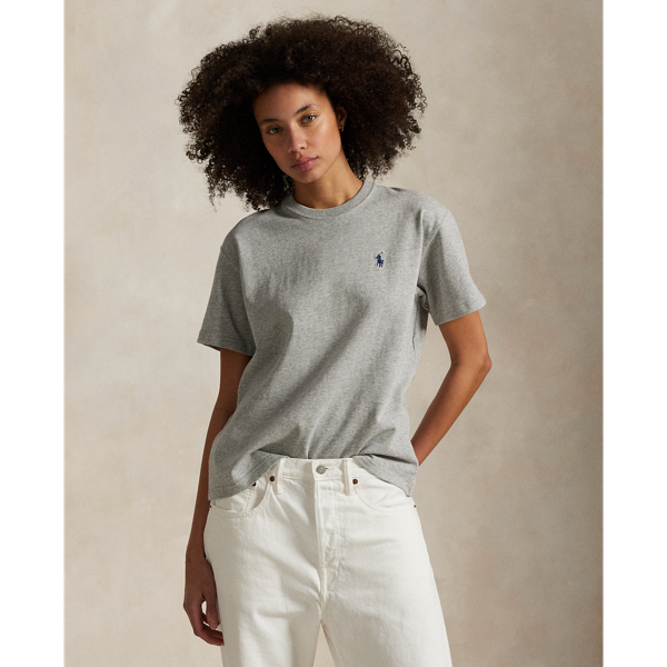 Relaxed Fit Cotton Jersey Tee
