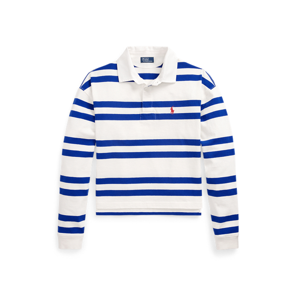 Striped Cotton Jersey Rugby Shirt