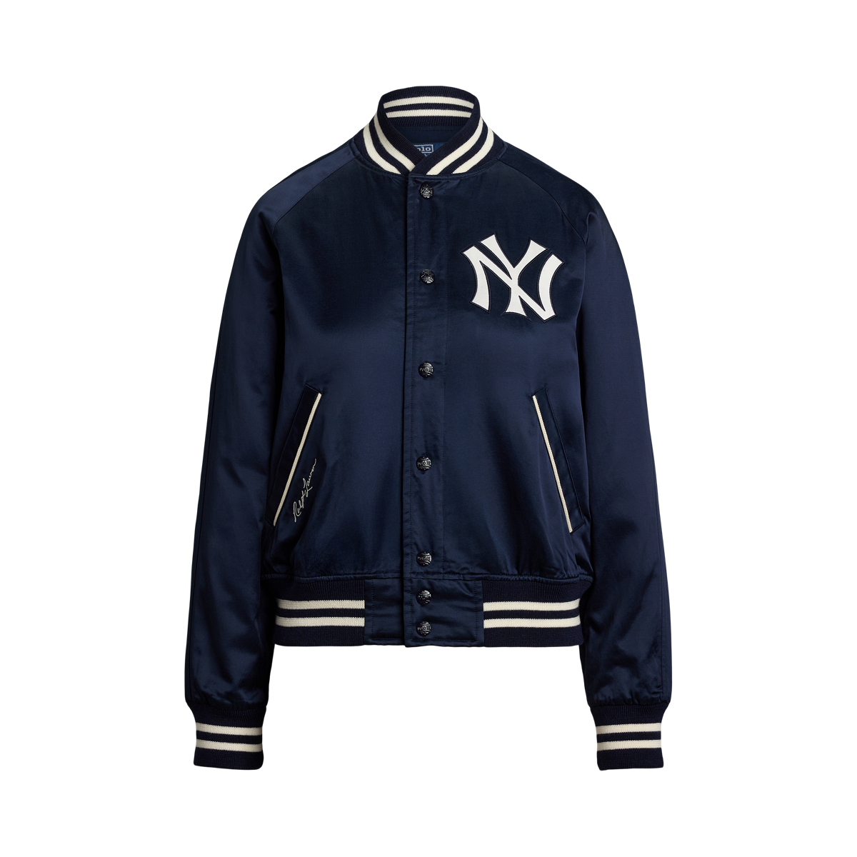 アウターその他 POLO RALPH LAUREN Iconic Letterman Jacket Black s7-AI211967449001_lifestyle?