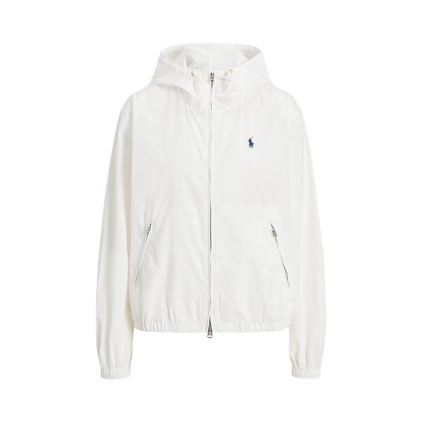 Kapuzenjacke aus Twill
