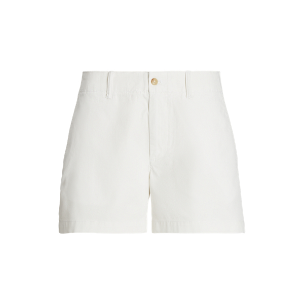 Short en serg&eacute; de coton