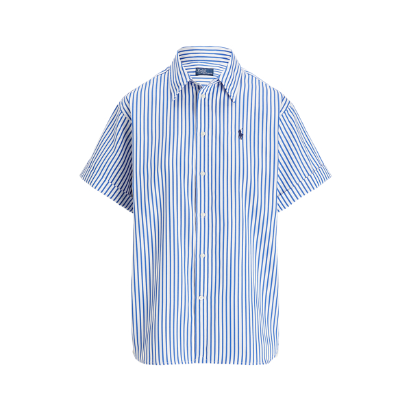 Kurzärmliges Oversize-Fit Hemd 