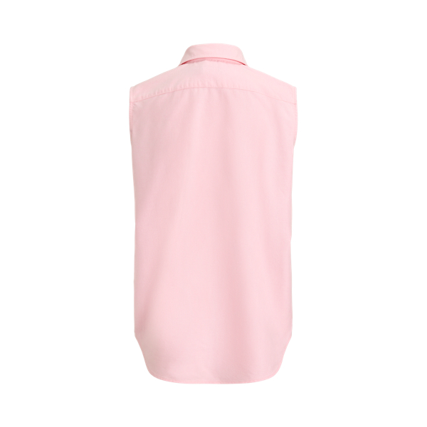 Cotton Oxford Sleeveless Shirt