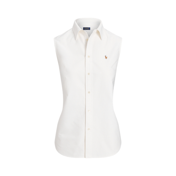 Cotton Oxford Sleeveless Shirt Polo Ralph Lauren 1