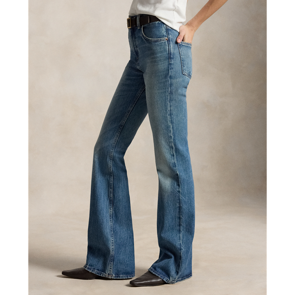 Jean flare Polo Ralph Lauren en D&eacute;lav&eacute; Goodlow 5