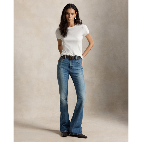 Jean flare Polo Ralph Lauren en D&eacute;lav&eacute; Goodlow 8