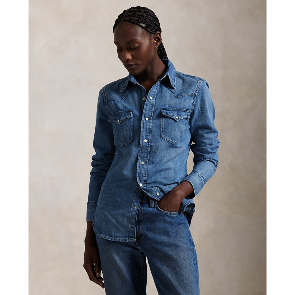 Denim Western Shirt