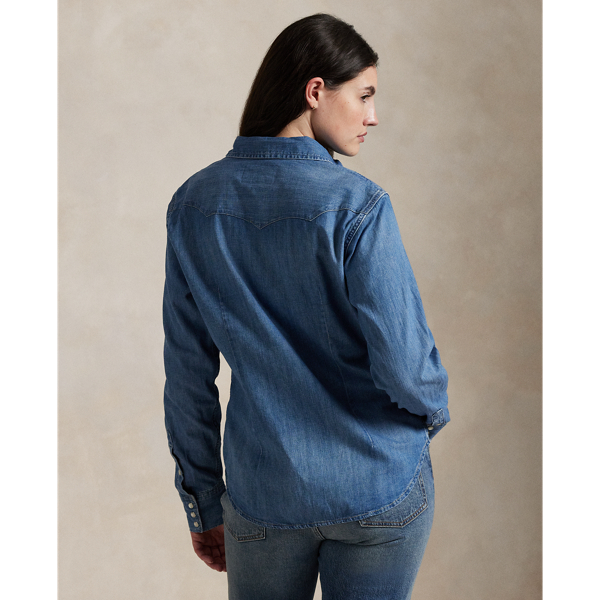 Denim Western Shirt