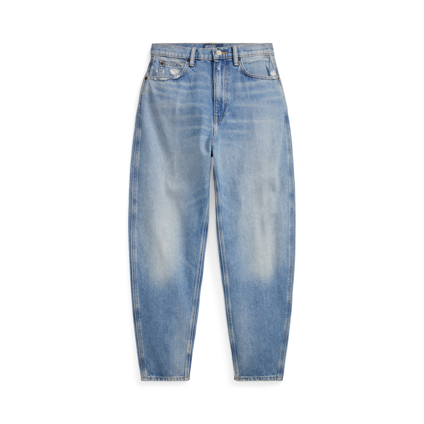 Женские джинсы Polo Ralph Lauren Curved Tapered, цвет: Варёный, вариант 1 — фото 6