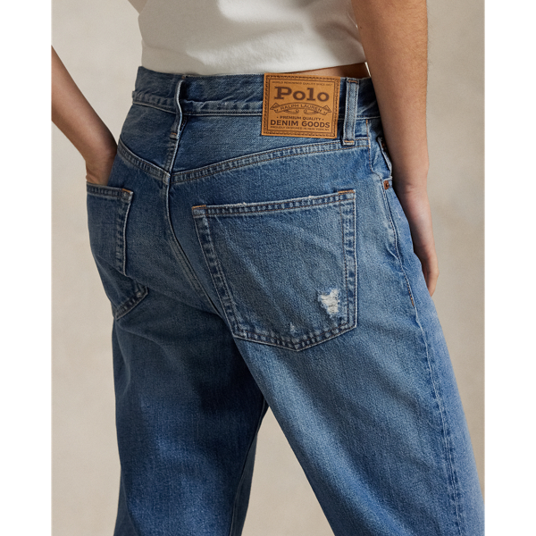 High-Rise Relaxed Straight Jean