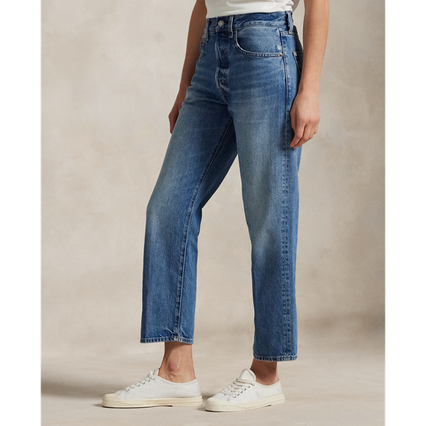 Relaxed Straight Crop Jean