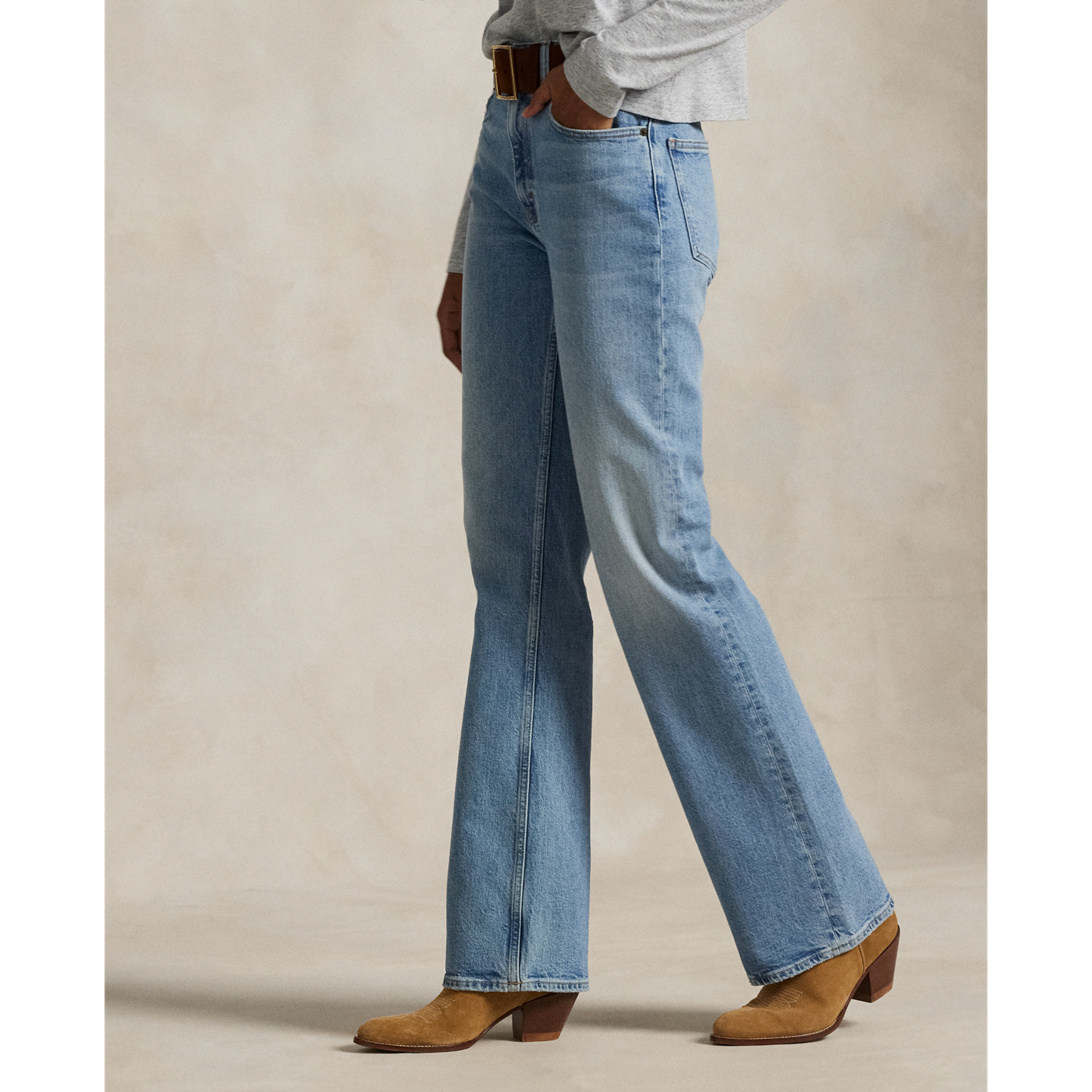 Женские джинсы Ralph Lauren Boot Jean, цвет: Варёный, вариант 1 — фото 2