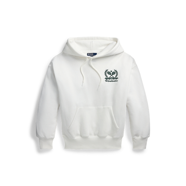 ★★POLO RALPH LAUREN★★ W Fleece Pullover White WMPOKNINFB Buttoned-Placket Fleece Mockneck