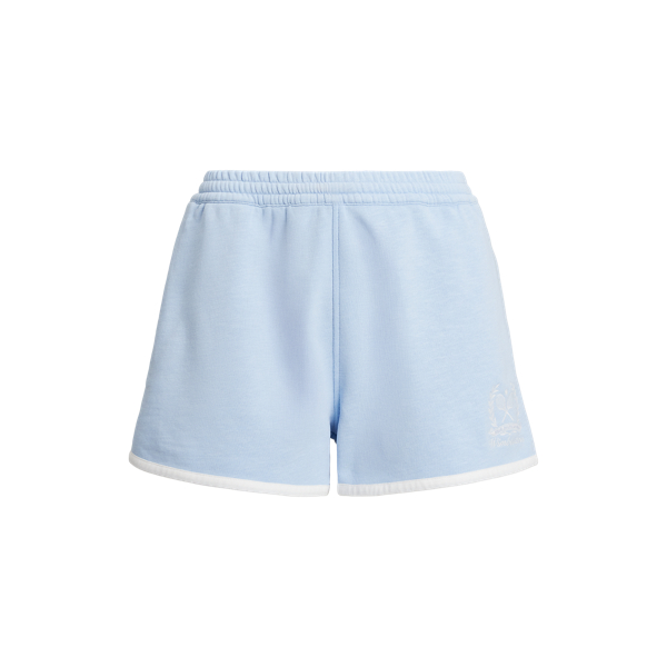 ショートパンツ RALPH LAUREN WOMEN Logo-waistband Ripstop Short Ceramic Whit RALPH LAUREN WOMEN Logo-waistband Ripstop Short Ceramic