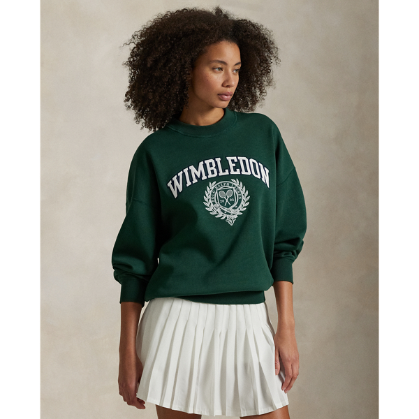Wimbledon Crest Fleece Crewneck