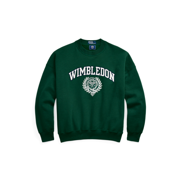 Rundhalspullover Wimbledon mit Wappen