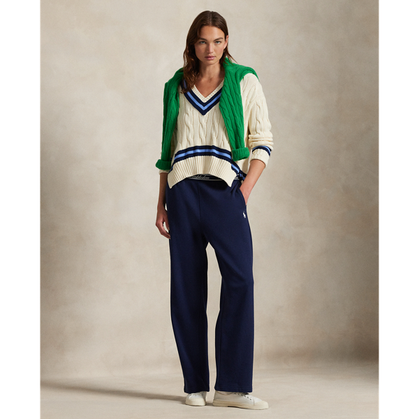 ボトムスその他 Ralph Lauren FW25 WIDE JOGGING (211977959 001) Ralph Lauren Jogging Bottoms Black | Mainline Menswear