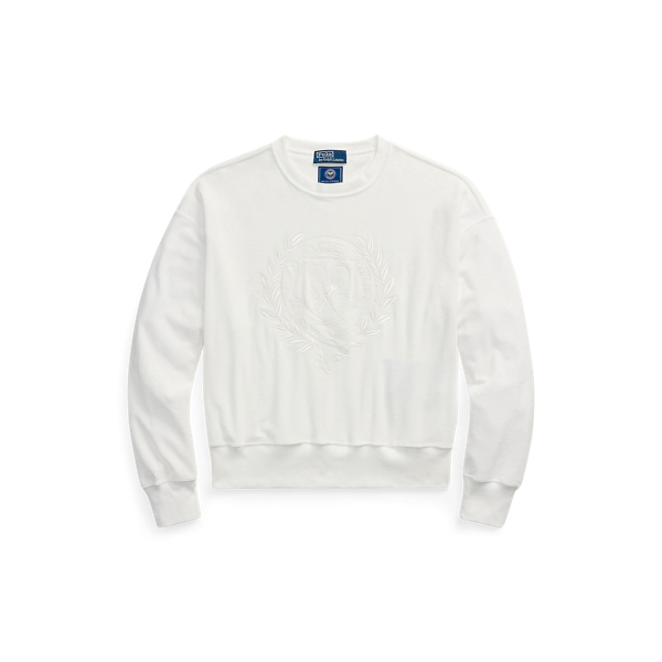 Sweat Wimbledon écusson molleton éponge