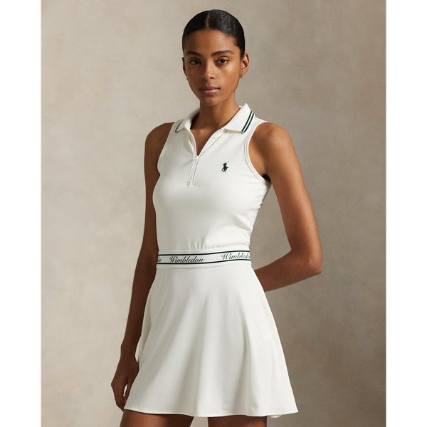 Wimbledon Sleeveless Interlock Dress