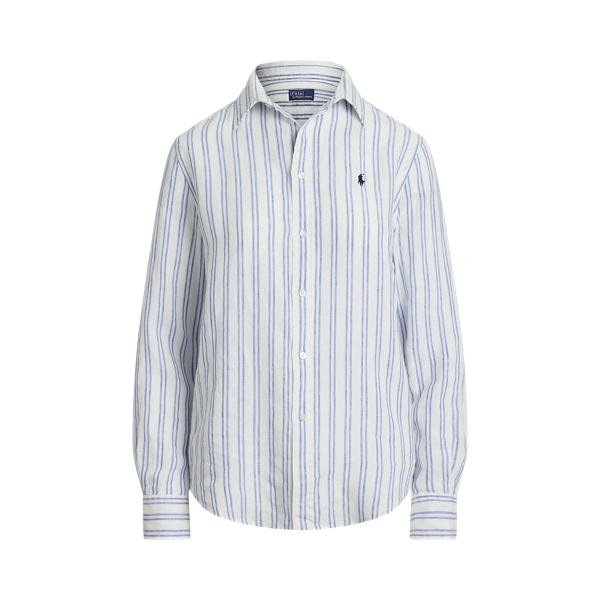 White linen shirt for women 779
