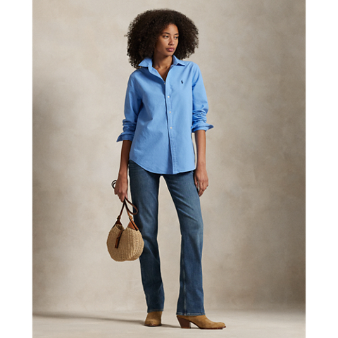 Женские рубашки Ralph Lauren Classic Fit Cotton Oxford Shirt