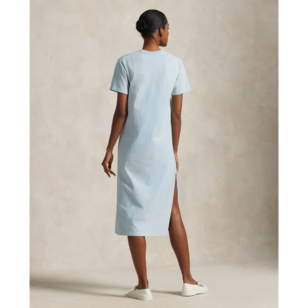 【Polo Ralph Lauren】Cotton Jersey Tee Dress Polo Ralph Lauren Women's Cotton Jersey Tee Dress - Macy's