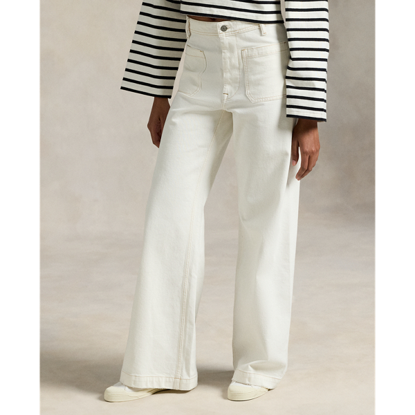 デニム・ジーパン POLO RALPH LAUREN Women Denim Pants 290975192 001 CREAM WHIT Lauren Jeans Co Ralph Lauren White Denim Jeans 8P | eBay