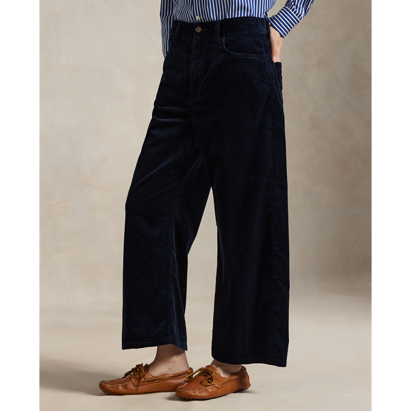 パンツ POLO RALPH LAUREN Woman Pants Blue 200876606 005 Women's Blue Pants | Ralph Lauren