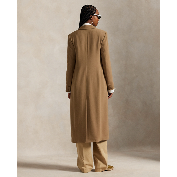 Double-Breasted Wool Coat