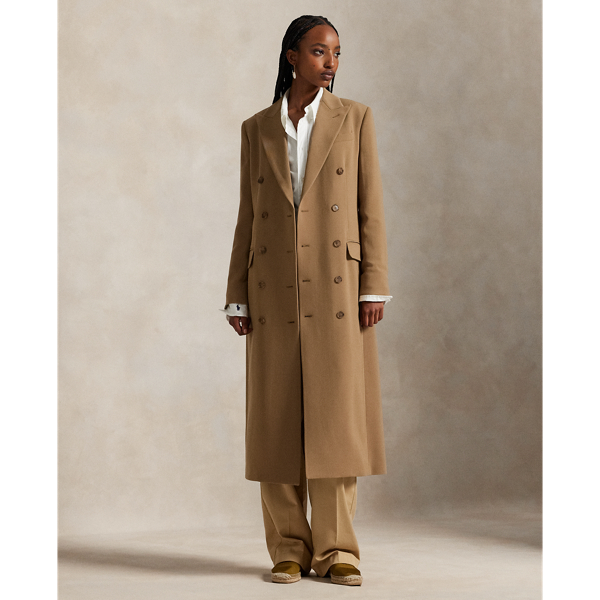 幻デッド✨Ralph Lauren ダブルブレストコート 100%ラムウール ダブルブレステッド ウール コート | ラルフ ローレン公式オンラインストア
