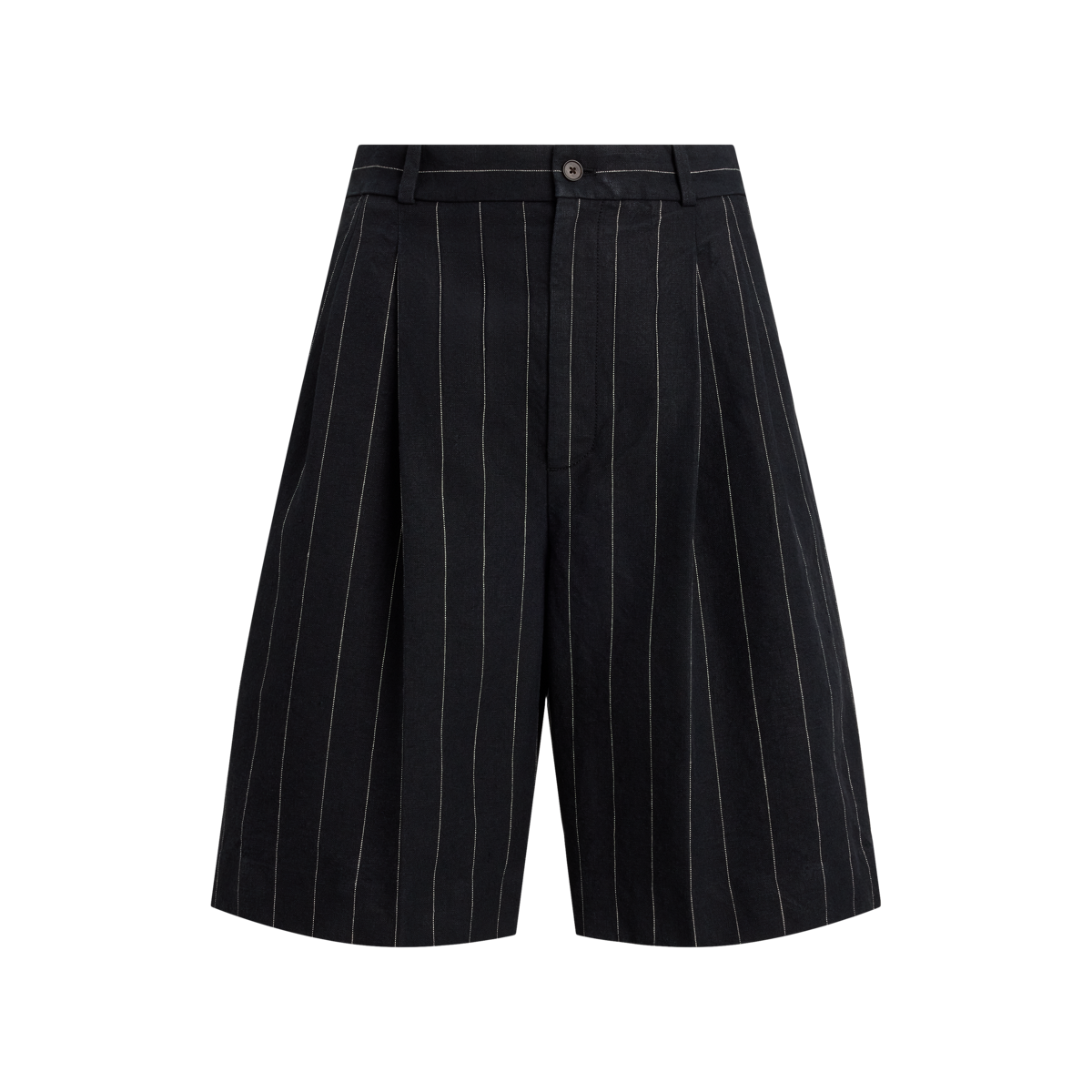 Ralph Lauren★Long Pinstripe Hemp Short Long Pinstripe Hemp Short