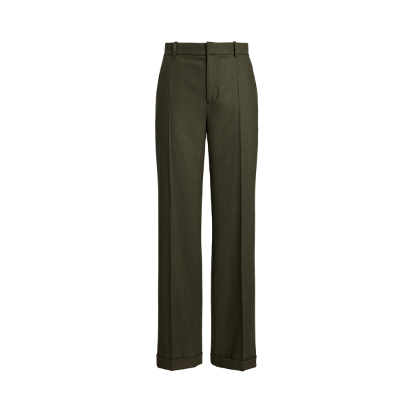 Wool Relaxed Straight Trouser 