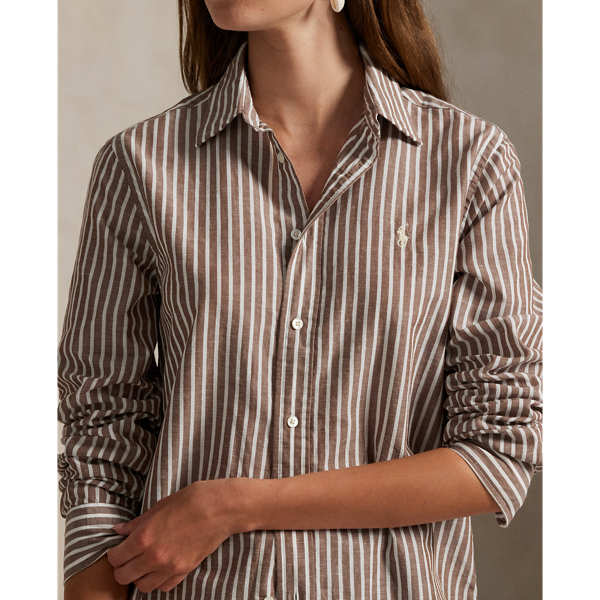 POLO RALPH LAUREN / ポロ ラルフ ローレン クラシック フィット ストライプド コットンリネン シャツ クラシック フィット ストライプド コットンリネン シャツ